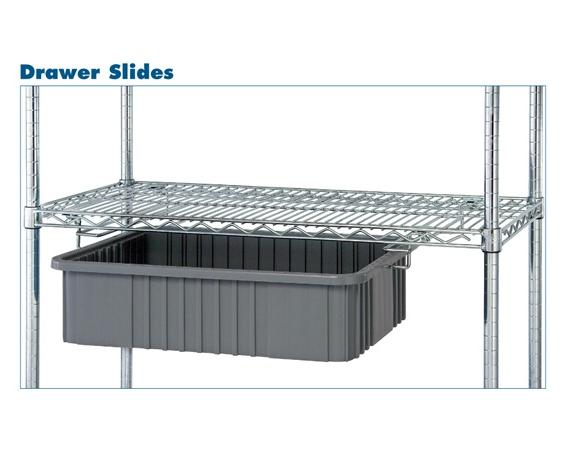 CHROME WIRE SHELVING UNIT ACCESSORIES